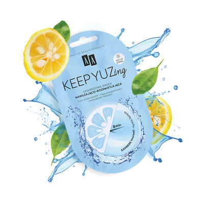 AA KEEP YUZING EXPRESSZ - Hidratáló és bőrszínjavító hatású krémpakolás, 7 ml AA KEEP YUZING EXPRESSZ - Hidratáló és bőrszínjavító hatású krémpakolás, 7 ml
