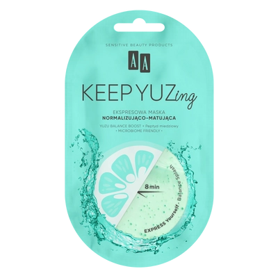 AA Keep Yuzing Expressz normalizáló és mattító hatású krémpakolás 7 ml