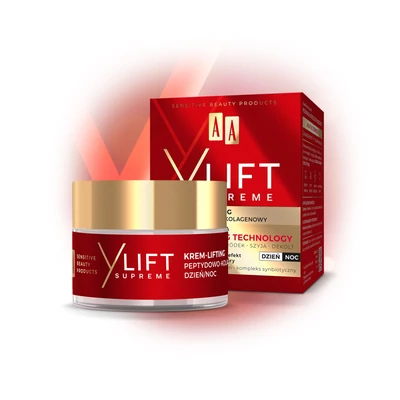 AA Y LIFT SUPREME - Lifting hatású nappali-éjszakai arckrém peptidekkel és kollagénnel, 50 ml AA Y LIFT SUPREME - Lifting hatású nappali-éjszakai arckrém peptidekkel és kollagénnel, 50 ml