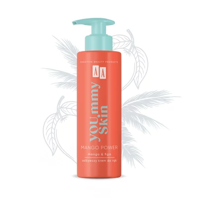 AA YOUMMY SKIN - Mango Power - Tápláló hatású kézápoló krém, 200 ml AA YOUMMY SKIN - Mango Power - Tápláló hatású kézápoló krém, 200 ml
