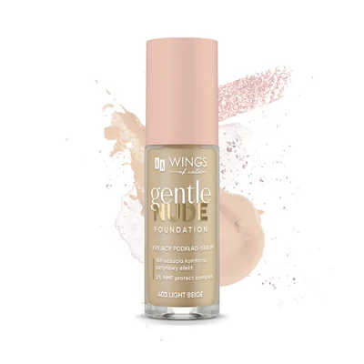 AA WINGS OF COLOR - Gentle Nude - Alapozó-szérum 403 Light Beige, 30 ml AA WINGS OF COLOR - Gentle Nude - Alapozó-szérum 403 Light Beige, 30 ml