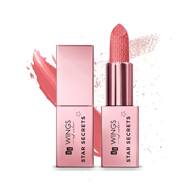AA WINGS OF COLOR STAR SECRETS Lipstick Semi Matte - Matt rúzs 200 3,6 g AA WINGS OF COLOR STAR SECRETS Lipstick Semi Matte - Matt rúzs 200 3,6 g