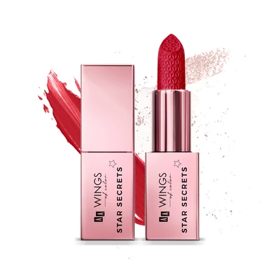 AA WINGS OF COLOR STAR SECRETS Lipstick Semi Matte - Matt rúzs 203 3,6 g AA WINGS OF COLOR STAR SECRETS Lipstick Semi Matte - Matt rúzs 203 3,6 g