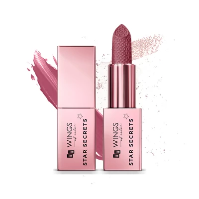 AA WINGS OF COLOR STAR SECRETS Lipstick Semi Matte - Matt rúzs 204 3,6 g AA WINGS OF COLOR STAR SECRETS Lipstick Semi Matte - Matt rúzs 204 3,6 g
