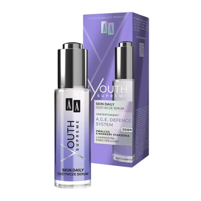 AA YOUTH SUPREME - SKIN DAILY - Tápláló nappali szérum, 30 ml