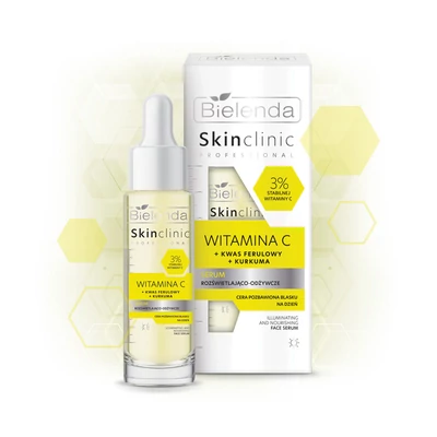 BIELENDA - SKIN CLINIC PROFESSIONAL - Vitamin C Bőrszínjavító és tápláló hatású szérum, 30 ml BIELENDA - SKIN CLINIC PROFESSIONAL - Vitamin C Bőrszínjavító és tápláló hatású szérum, 30 ml