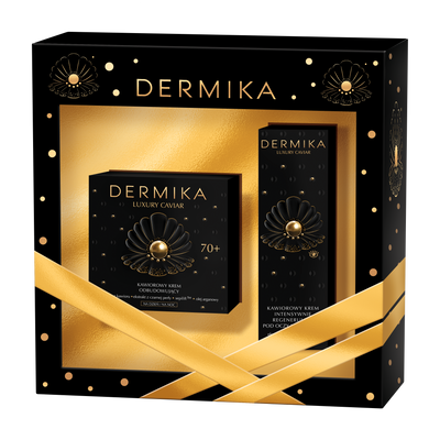 DERMIKA Luxury Caviar 70+ Ajándékcsomag