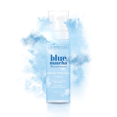 BIELENDA BLUE MATCHA - Blue Mist Essence - Tonizáló hatású arcpermet 100 ml