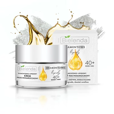 BIELENDA - DIAMOND LIPIDS - Ránctalanító hatású arckrém kenderolajjal 40+, 50 ml BIELENDA - DIAMOND LIPIDS - Ránctalanító hatású arckrém kenderolajjal 40+, 50 ml