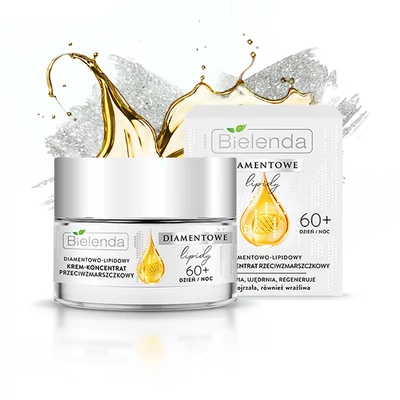 BIELENDA - DIAMOND LIPIDS - Ránctalanító hatású krémkoncentrátum fügekaktuszolajjal 60+, 50 ml BIELENDA - DIAMOND LIPIDS - Ránctalanító hatású krémkoncentrátum fügekaktuszolajjal 60+, 50 ml