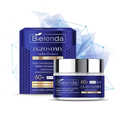 BIELENDA - EXOSOMES OF YOUTH - Ránctalanító, halványító nappali/éjszakai lifting krém 60+, 50 ml