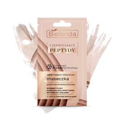 BIELENDA - FIRMING PEPTIDES - Feszesítő, tápláló és ránctalanító hatású pakolás, 8 g BIELENDA - FIRMING PEPTIDES - Feszesítő, tápláló és ránctalanító hatású pakolás, 8 g