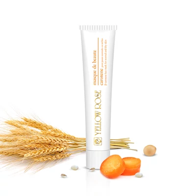 YELLOW ROSE - Carotene Hidratáló hatású Krémpakolás, 50 ml