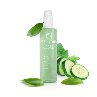 YELLOW ROSE - Lotion Tonique - Arctisztító tonik kombinált és zsíros bőrre, 200 ml YELLOW ROSE - Lotion Tonique - Arctisztító tonik kombinált és zsíros bőrre, 200 ml