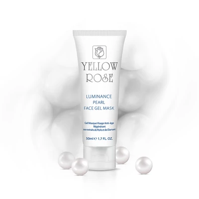 YELLOW ROSE - LUMINANCE PEARL - Bőrszínjavító és nyugtató hatású gélpakolás, 50 ml