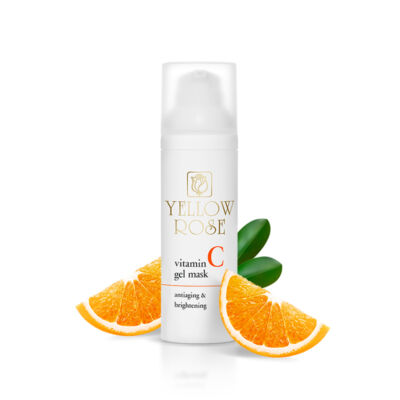 YELLOW ROSE - Vitamin C - Feszesítő és bőrszínjavító hatású gélpakolás 50 ml