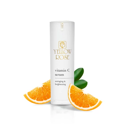 YELLOW ROSE - VITAMIN C - Antioxidáns ragyogást helyreállító és feszesítő hatású szérum, 30 ml
