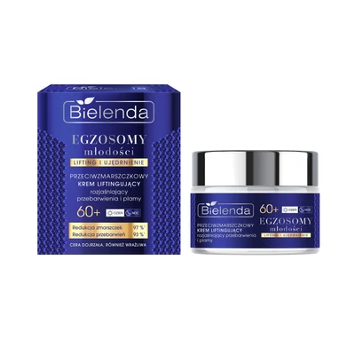 BIELENDA - EXOSOMES OF YOUTH - Ránctalanító, halványító nappali/éjszakai lifting krém 60+, 50 ml