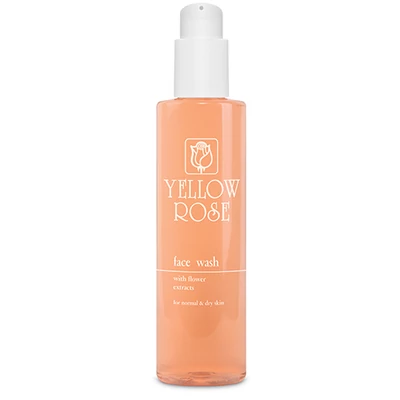 YELLOW ROSE - Arclemosó gél virág kivonatokkal normál és száraz bőrre, 200 ml YELLOW ROSE - Arclemosó gél virág kivonatokkal normál és száraz bőrre, 200 ml