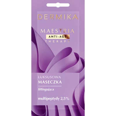 DERMIKA - MAESTRIA ANTI-AGE - Lifting hatású multipeptides arcmaszk 2,5 % 7 g