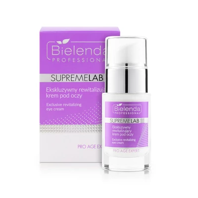 SUPREMELAB - PRO AGE EXPERT - Exkluzív revitalizáló hatású szemkörnyéki krém, 15 ml