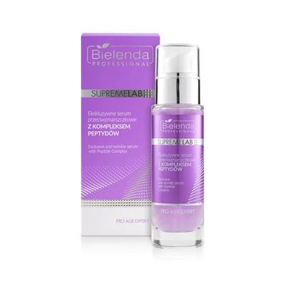 SUPREMELAB - PRO AGE EXPERT - Exkluzív ránctalanító hatású szérum peptid komplex-szel, 30 g