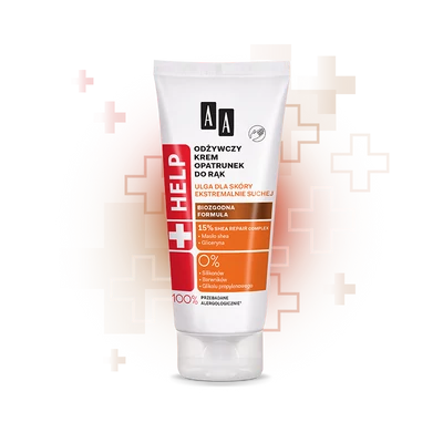 AA HELP - Tápláló hatású kézápoló krém extrém száraz bőrre, 75 ml AA HELP - Tápláló hatású kézápoló krém extrém száraz bőrre, 75 ml