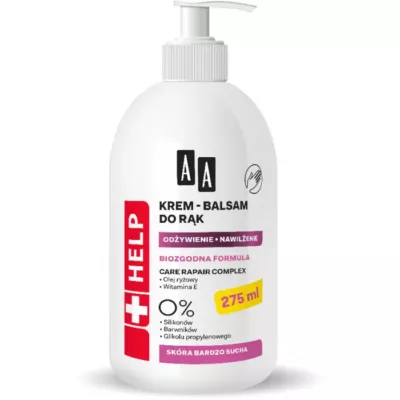 AA Help - Tápláló hatású kézápoló krém-balzsam 275 ml