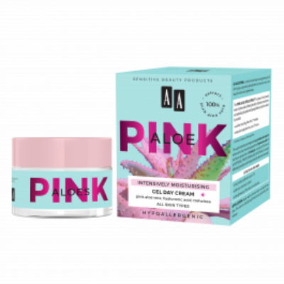 AA Pink Aloe - Intenzív hidratáló hatású nappali krém-gél 50 ml