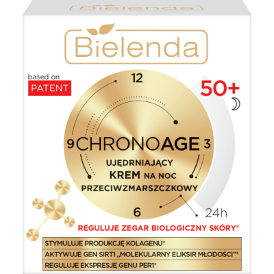 Bielenda Chrono Age 24h 50+ Bőrfeszesítő hatású éjszakai arckrém 50 ml