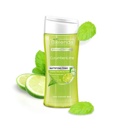 BIELENDA - UBORKA ÉS LIME - Mattító tonik, 200 ml BIELENDA - UBORKA ÉS LIME - Mattító tonik, 200 ml