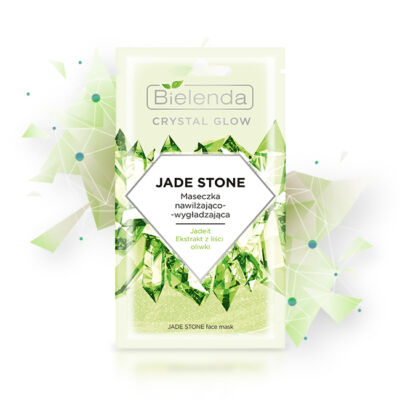 Bielenda Crystal Glow Jade Stone Hidratáló hatású arcpakolás 8 g