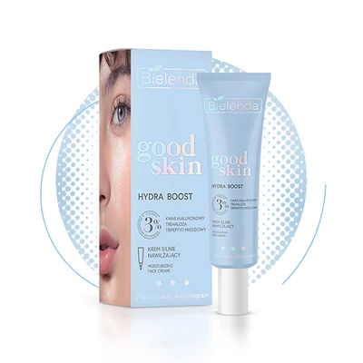 BIELENDA - GOOD SKIN - Hydra Boost Intenzív hidratáló hatású arckrém, 50 ml