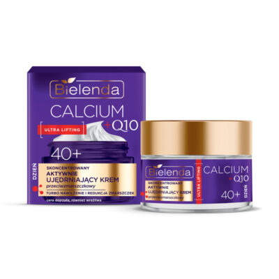 Bielenda Calcium + Q10 - 40+ Aktív feszesítő és ránctalanító hatású nappali krém-koncentrátum 50 ml