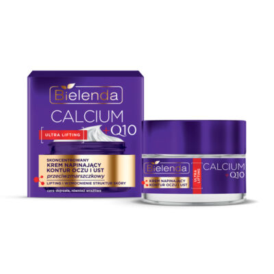 Bielenda Calcium + Q10 - Feszesítő és ránctalanító hatású krém-koncentrátum szem- és szájkörnyékre 15 ml