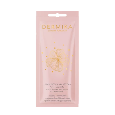 DERMIKA - LUXURY PLACENTA - Ránctalanító hatású arcpakolás növényi placentával 10 ml DERMIKA - LUXURY PLACENTA - Ránctalanító hatású arcpakolás növényi placentával 10 ml