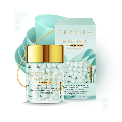 DERMIKA - MAESTRIA - Luxus ránctalanító kezelés kapszulában nappali és éjszakai használatra, 60 g