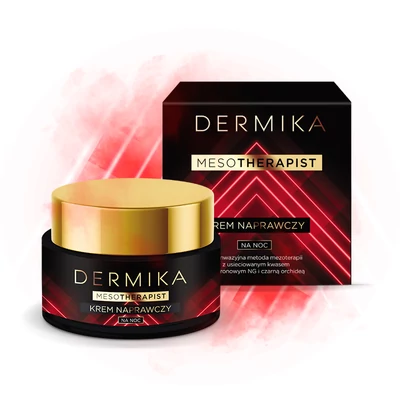 DERMIKA - MESOTHERAPIST - Helyreállító hatású éjszakai arckrém, 50 ml