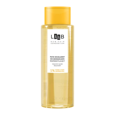 AA LAAB - Bőrszínjavító és ragyogást fokozó micellás arclemosó, 400 ml