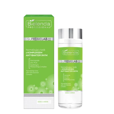 SUPREMELAB - SEBIO DERM - Antibakteriális és normalizáló hatású tonik, 200 ml