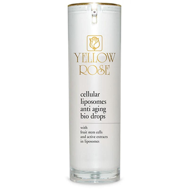 YELLOW ROSE - CELLULAR - LIPOSOMES ANTI-AGING BIO-DROPS - Bőröregedést gátló liposzóma bio-drops szérum, 30 ml