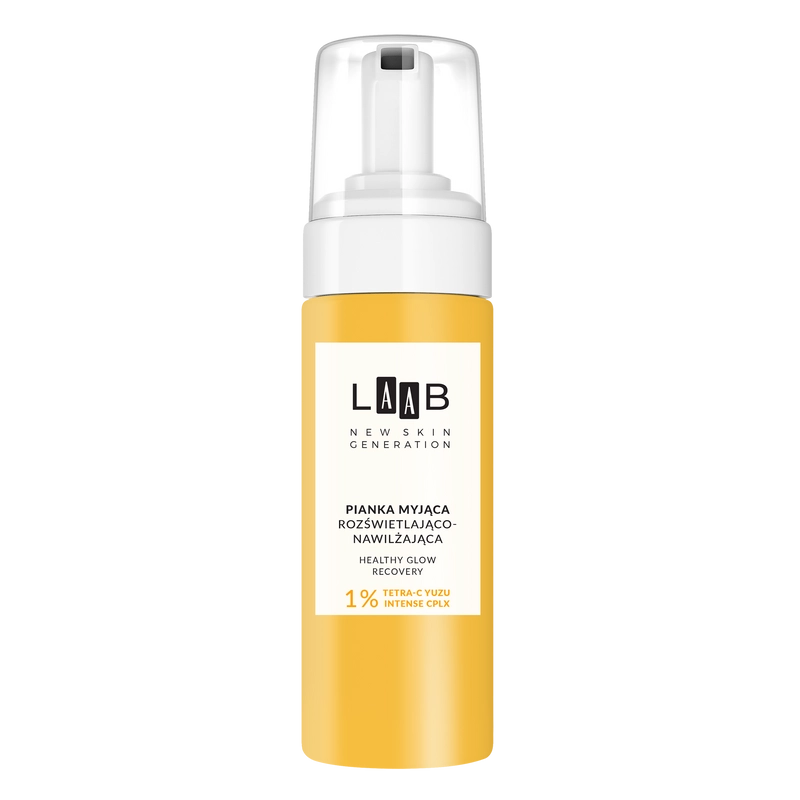 AA LAAB - Bőrszínjavító és ragyogást fokozó hatású arctisztító hab 150 ml