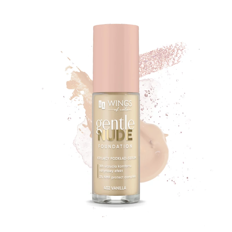 AA WINGS OF COLOR - Gentle Nude - Alapozó-szérum 402 Vanilla, 30 ml