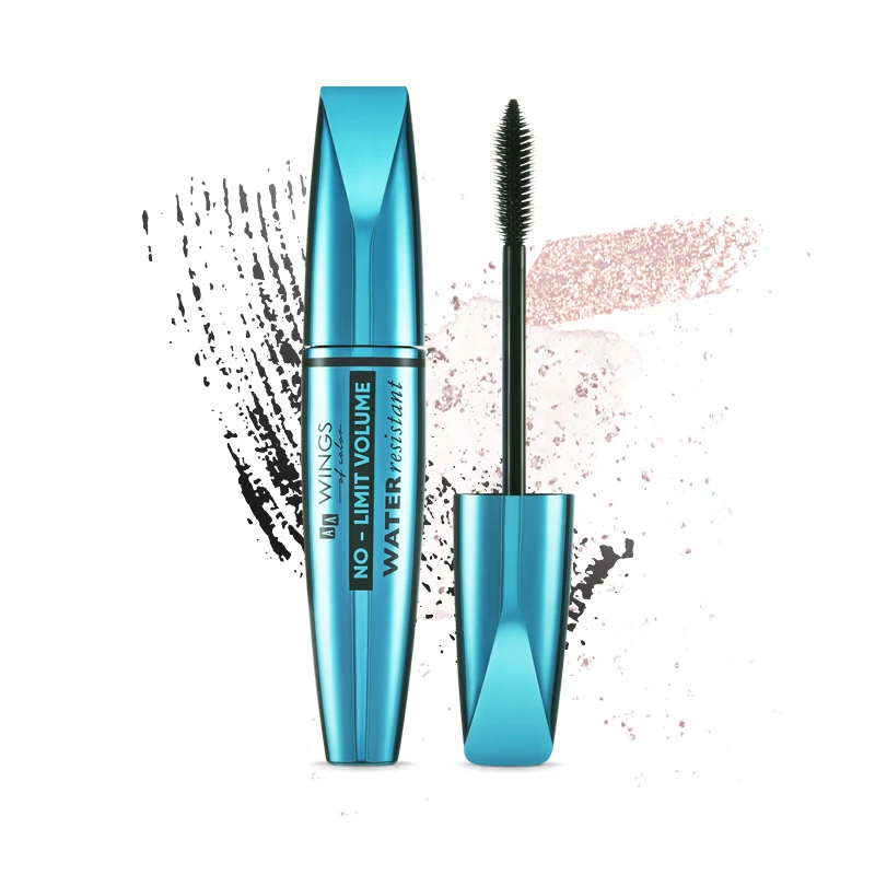 AA WINGS OF COLOR - No Limit Volume Water Resistant - Vízálló és dúsító hatású szempillaspirál, 6 g