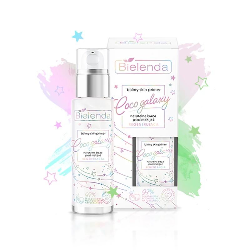 BIELENDA BALMY SKIN PRIMER: COCO GALAXY - regeneráló hatású smink primer 30 ml