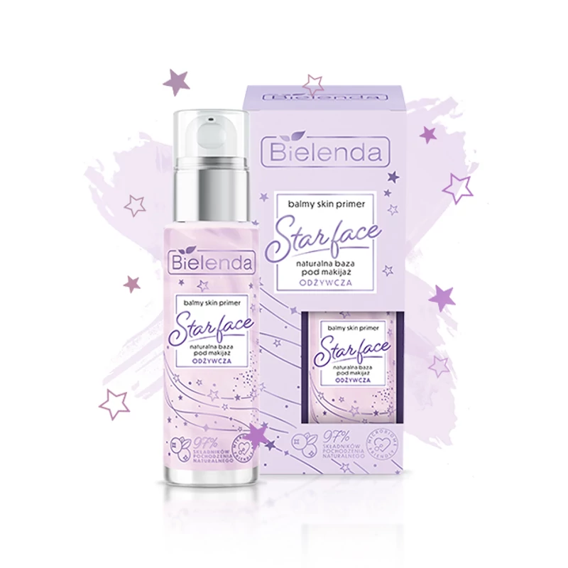 BIELENDA BALMY SKIN PRIMER: STARFACE - tápláló hatású smink primer 30 ml