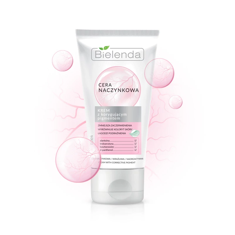 Bielenda Capillary Skin Érfalerősítő hatású színezett CC krém 50 ml
