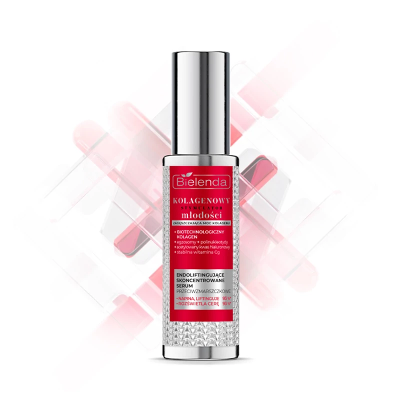 BIELENDA - COLLAGEN YOUTH STIMULATOR - Endolifting nappali/éjszakai koncentrált ránctalanító szérum, 60 ml