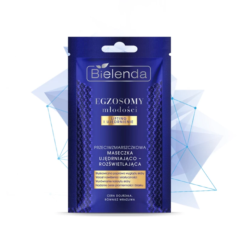 BIELENDA - EXOSOMES OF YOUTH - Ránctalanító, feszesítő és fényesítő maszk, 8 g