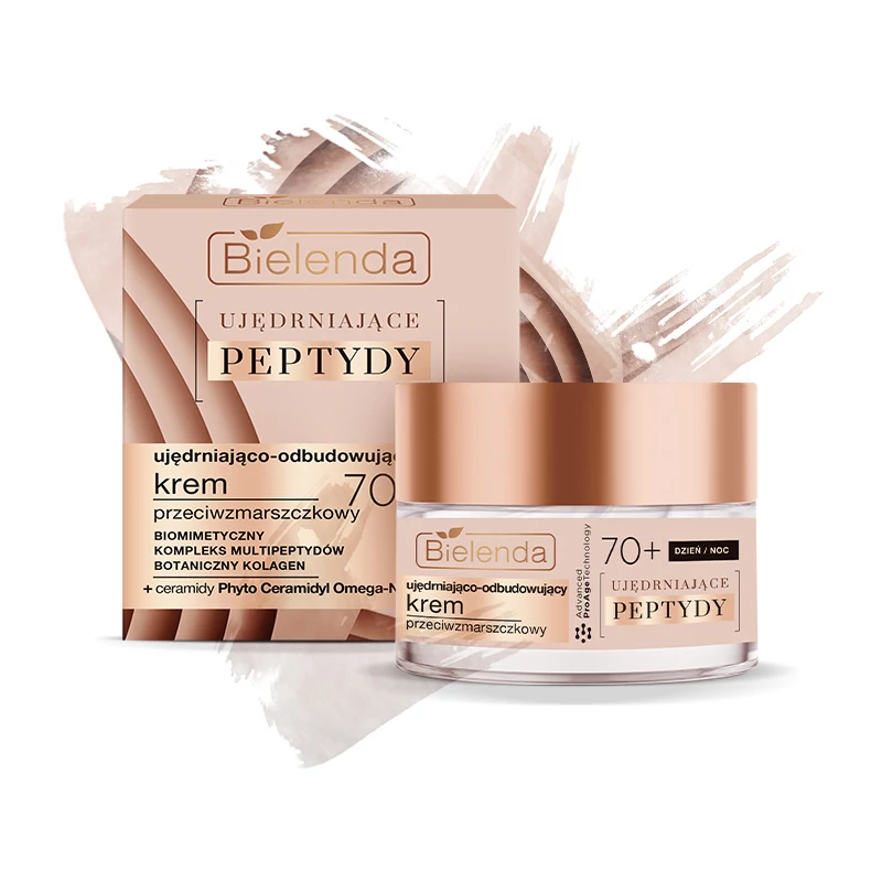 Bielenda Firming Peptides 70+ Feszesítő újjáépítő és ránctalanító hatású arckrém 50 ml